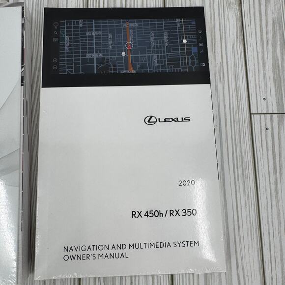 Lexus 2020 RX 350/RX 350L/RX 450H owner's manual OEM navigation E-manual NEW - Picture 6 of 7